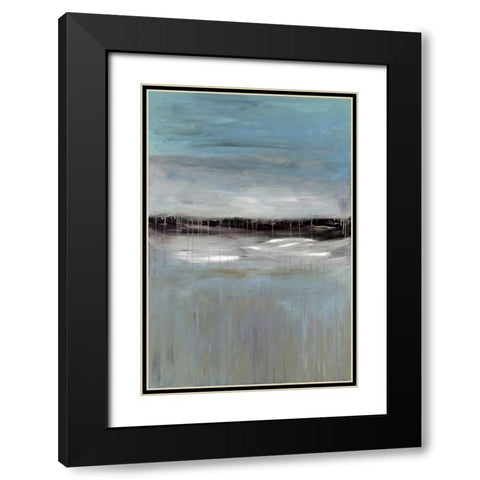 Midday Break Black Modern Wood Framed Art Print with Double Matting by Veysey, Sofia