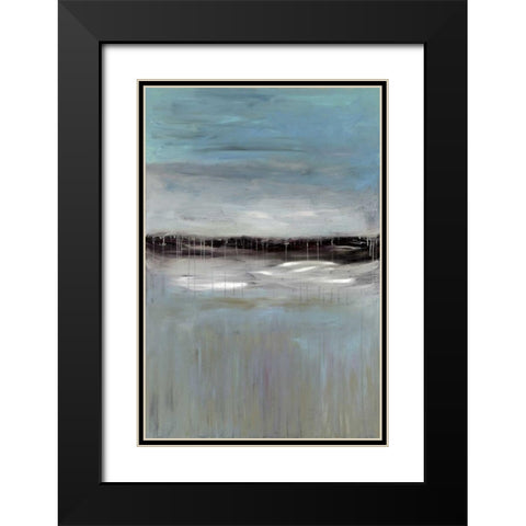 Midday Break Black Modern Wood Framed Art Print with Double Matting by Veysey, Sofia
