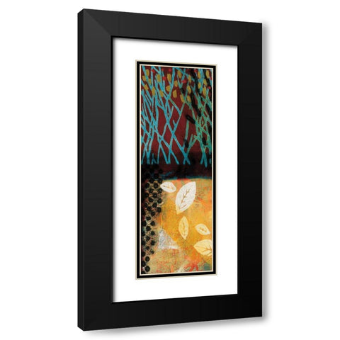 Meadows Edge Black Modern Wood Framed Art Print with Double Matting by Willson, Valerie