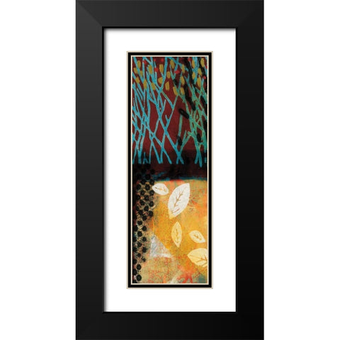 Meadows Edge Black Modern Wood Framed Art Print with Double Matting by Willson, Valerie