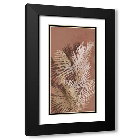 Warm Tropics I  Black Modern Wood Framed Art Print with Double Matting by Aria K