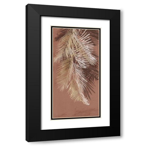 Warm Tropics II  Black Modern Wood Framed Art Print with Double Matting by Aria K