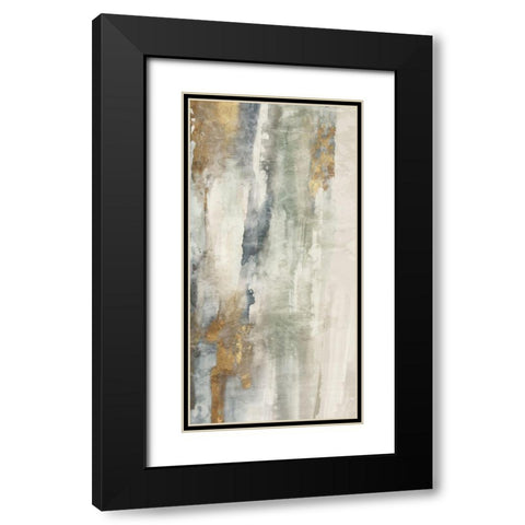 Seaglass II Black Modern Wood Framed Art Print with Double Matting by Peal, Emma