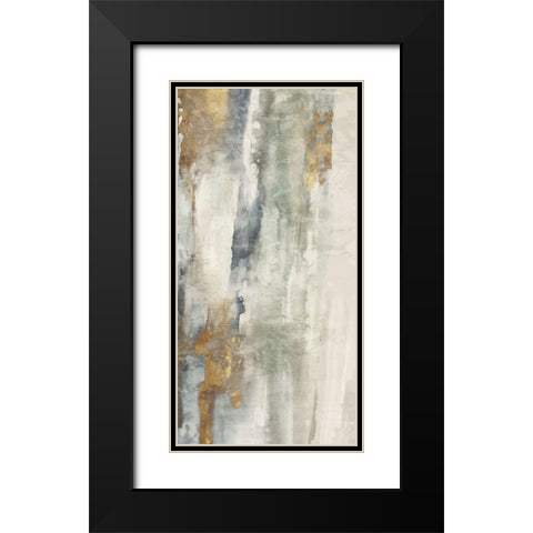 Seaglass II Black Modern Wood Framed Art Print with Double Matting by Peal, Emma