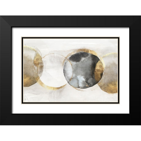 The Opposite Black Modern Wood Framed Art Print with Double Matting by Peal, Emma