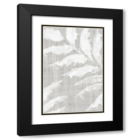 Neutral Palms I  Black Modern Wood Framed Art Print with Double Matting by Black, Alex