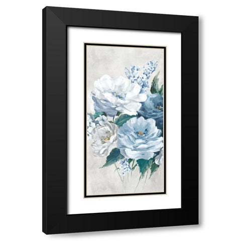Bundles of Blue I Black Modern Wood Framed Art Print with Double Matting by Black, Alex
