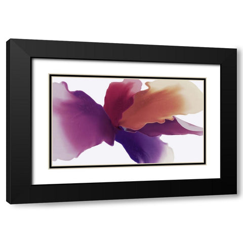 Orangico Black Modern Wood Framed Art Print with Double Matting by Black, Alex