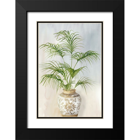 China Vase I Black Modern Wood Framed Art Print with Double Matting by Black, Alex