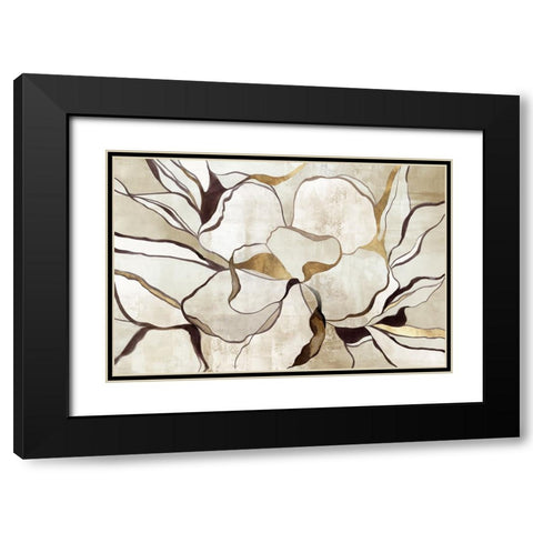 Neutral Garden Beauty Black Modern Wood Framed Art Print with Double Matting by Black, Alex