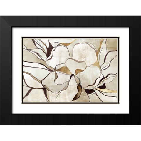 Neutral Garden Beauty Black Modern Wood Framed Art Print with Double Matting by Black, Alex