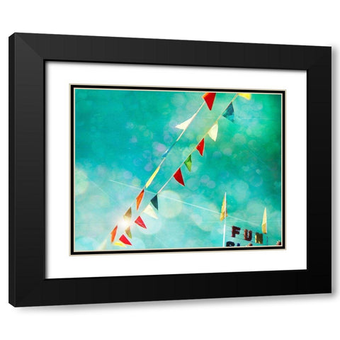 Fun Black Modern Wood Framed Art Print with Double Matting by Cadloff, Robert