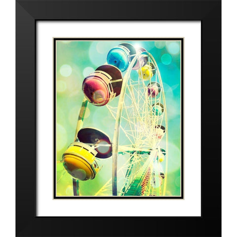 Lighter than Air Black Modern Wood Framed Art Print with Double Matting by Cadloff, Robert