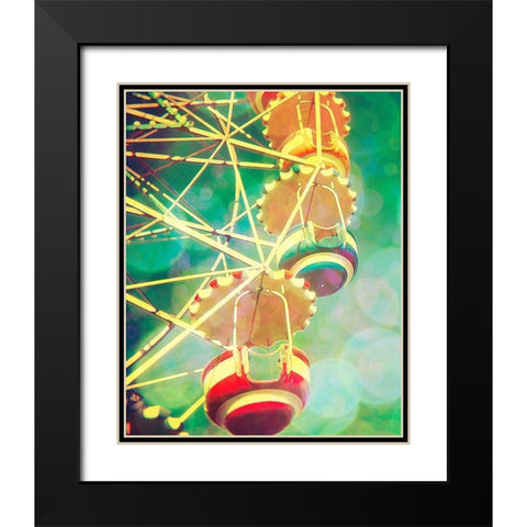 Tibidabo Black Modern Wood Framed Art Print with Double Matting by Cadloff, Robert