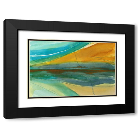 Mandato  Black Modern Wood Framed Art Print with Double Matting by Errico and Slyp