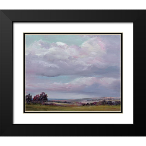 In the Clouds Black Modern Wood Framed Art Print with Double Matting by Broome, Marianne