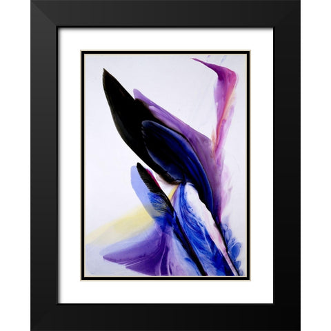 Winged Victory Black Modern Wood Framed Art Print with Double Matting by Ridgeway, Bette
