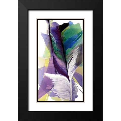 Flights of Fancy Black Modern Wood Framed Art Print with Double Matting by Ridgeway, Bette