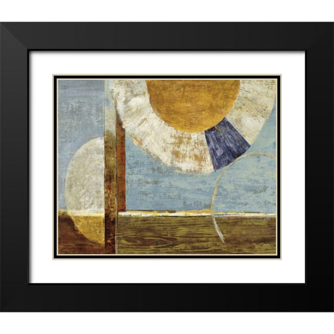 Passing Through Black Modern Wood Framed Art Print with Double Matting by Dolce, Carmen