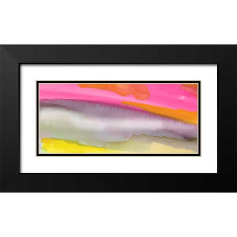 Dulcet I Black Modern Wood Framed Art Print with Double Matting by Essue, Christina