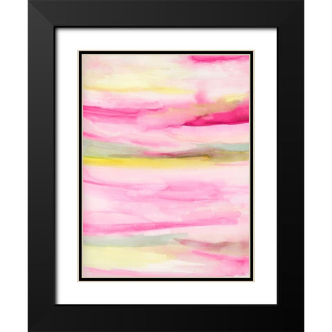 Sparkling II Black Modern Wood Framed Art Print with Double Matting by Essue, Christina