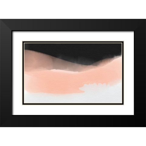 Luminous II Black Modern Wood Framed Art Print with Double Matting by Essue, Christina