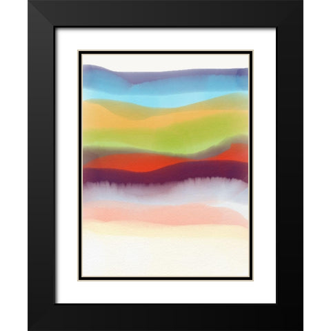 Impressions  Black Modern Wood Framed Art Print with Double Matting by Essue, Christina