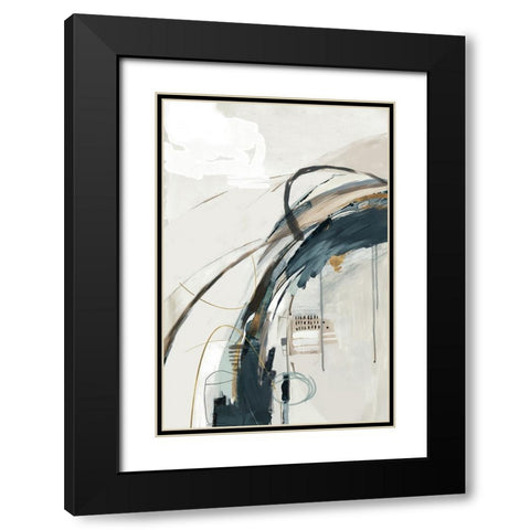 Interstellar Black Modern Wood Framed Art Print with Double Matting by Jacob Q