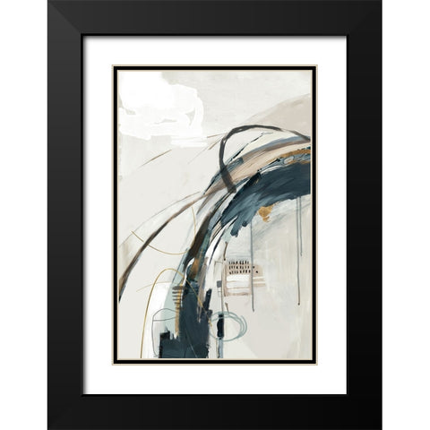 Interstellar Black Modern Wood Framed Art Print with Double Matting by Jacob Q