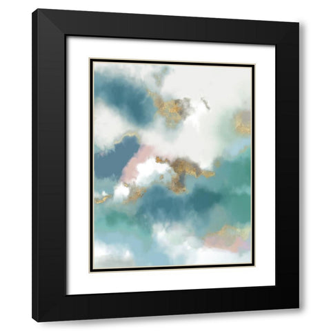 Stormy Clouds II Black Modern Wood Framed Art Print with Double Matting by Schlotzhauer, Jim