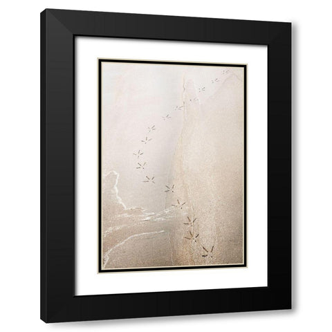 Just Passing By Black Modern Wood Framed Art Print with Double Matting by Kirshner, Dmitry