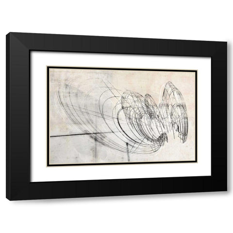 Traipse I Black Modern Wood Framed Art Print with Double Matting by Varrasso, Enrico