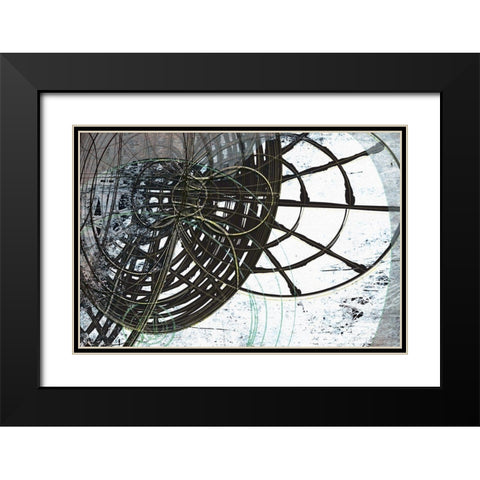 Discovery III Black Modern Wood Framed Art Print with Double Matting by Varrasso, Enrico
