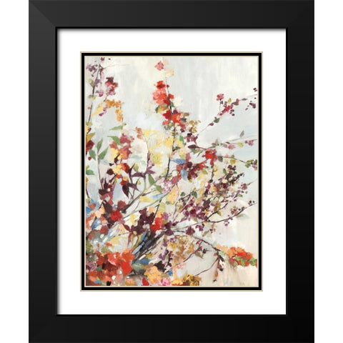 Early Bloom I Black Modern Wood Framed Art Print with Double Matting by K, Ella