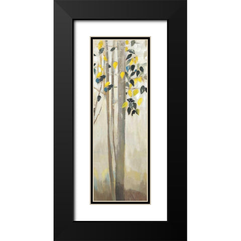 Walking Through Trees III Black Modern Wood Framed Art Print with Double Matting by K, Ella