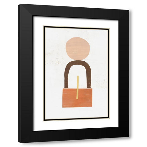 Magnitude of Balance III Black Modern Wood Framed Art Print with Double Matting by Leonard, Sarah