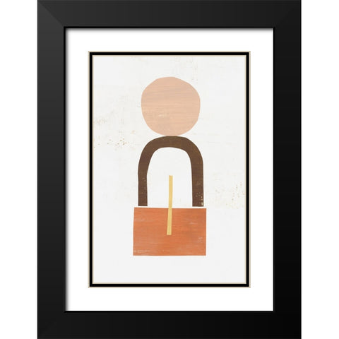 Magnitude of Balance III Black Modern Wood Framed Art Print with Double Matting by Leonard, Sarah