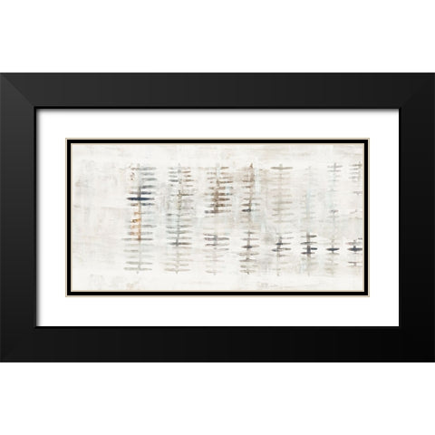 Gleaning Black Modern Wood Framed Art Print with Double Matting by Leonard, Sarah