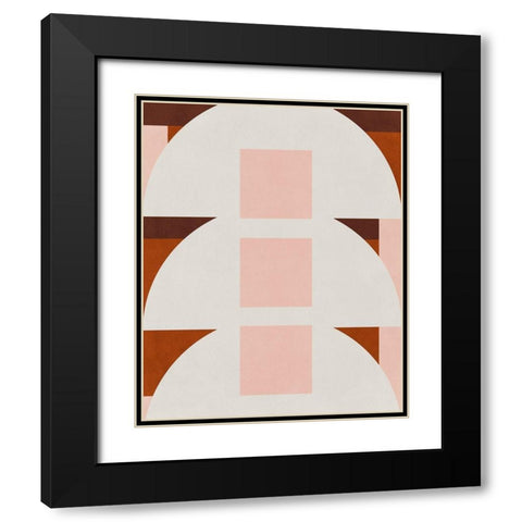 Echo of Love I  Black Modern Wood Framed Art Print with Double Matting by Leonard, Sarah