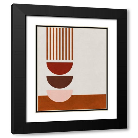 Echo of Love IV Black Modern Wood Framed Art Print with Double Matting by Leonard, Sarah