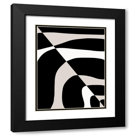 Elegance of Creation  Black Modern Wood Framed Art Print with Double Matting by Leonard, Sarah