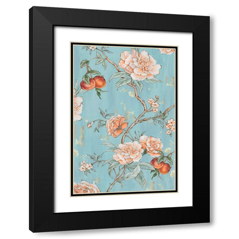 The Tree of Life III  Black Modern Wood Framed Art Print with Double Matting by Watts, Eva