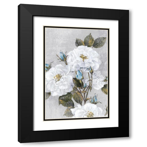 Graceful I  Black Modern Wood Framed Art Print with Double Matting by Watts, Eva