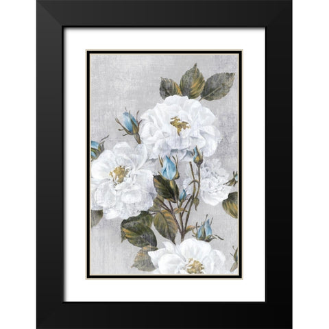 Graceful I  Black Modern Wood Framed Art Print with Double Matting by Watts, Eva