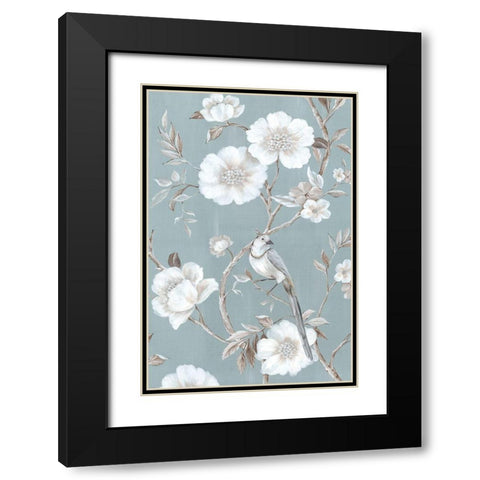 A Song For You Black Modern Wood Framed Art Print with Double Matting by Watts, Eva