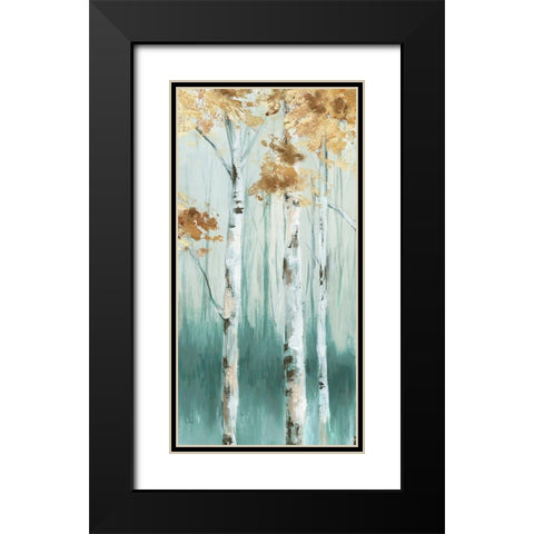 Birch Ale II  Black Modern Wood Framed Art Print with Double Matting by Watts, Eva