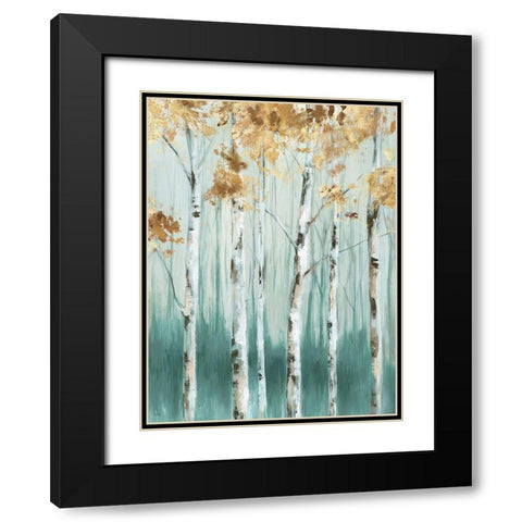 Birch Ale III  Black Modern Wood Framed Art Print with Double Matting by Watts, Eva