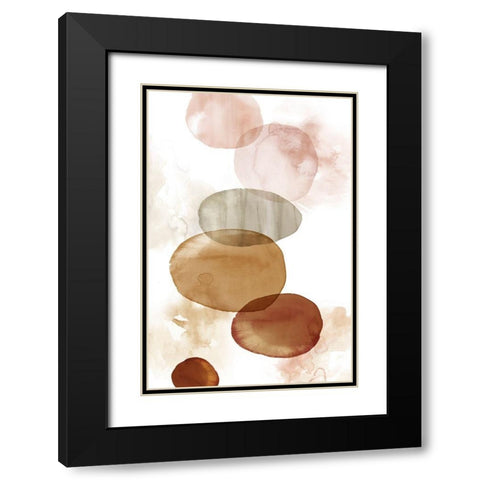 Floating Up I Black Modern Wood Framed Art Print with Double Matting by Watts, Eva