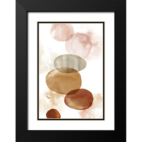 Floating Up I Black Modern Wood Framed Art Print with Double Matting by Watts, Eva