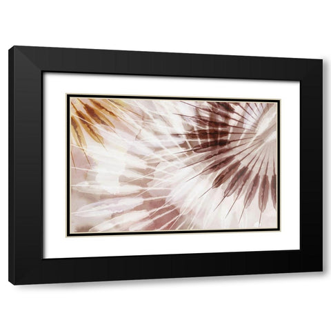 Dance of the Rays I  Black Modern Wood Framed Art Print with Double Matting by Watts, Eva